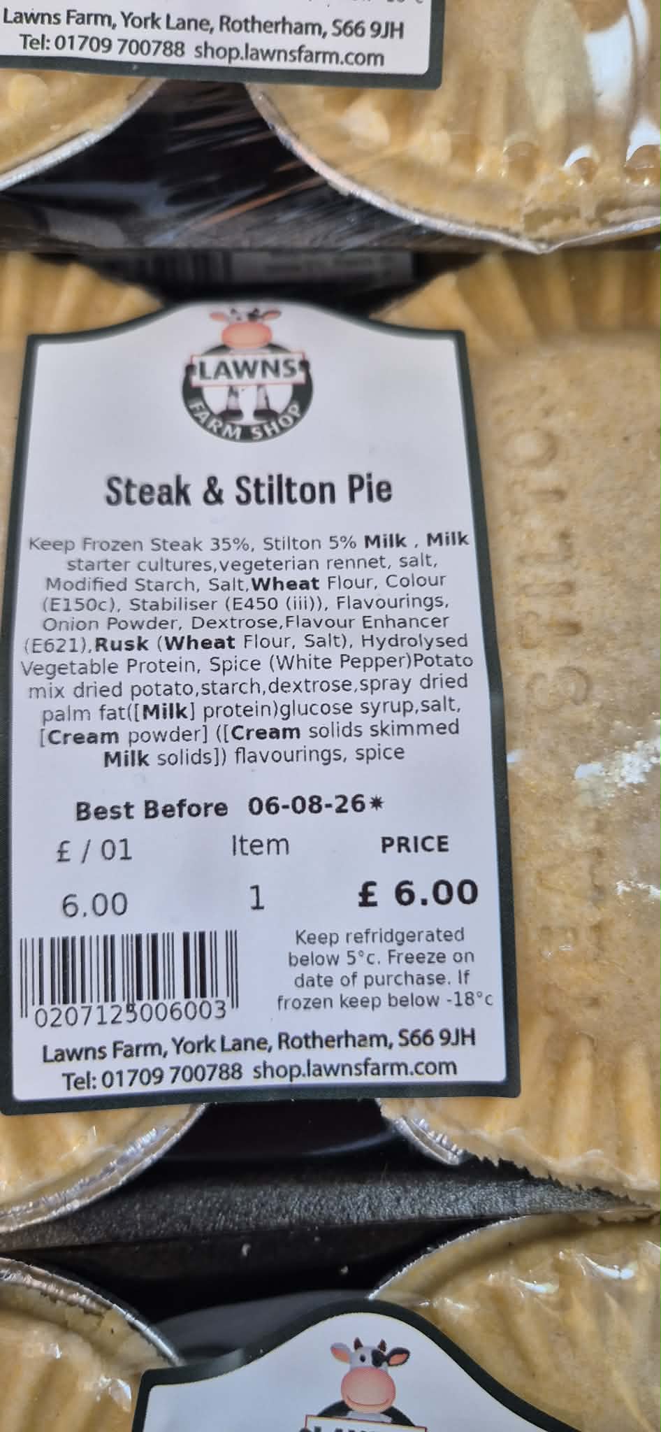 Lawns Farm Perfect Portion Pies